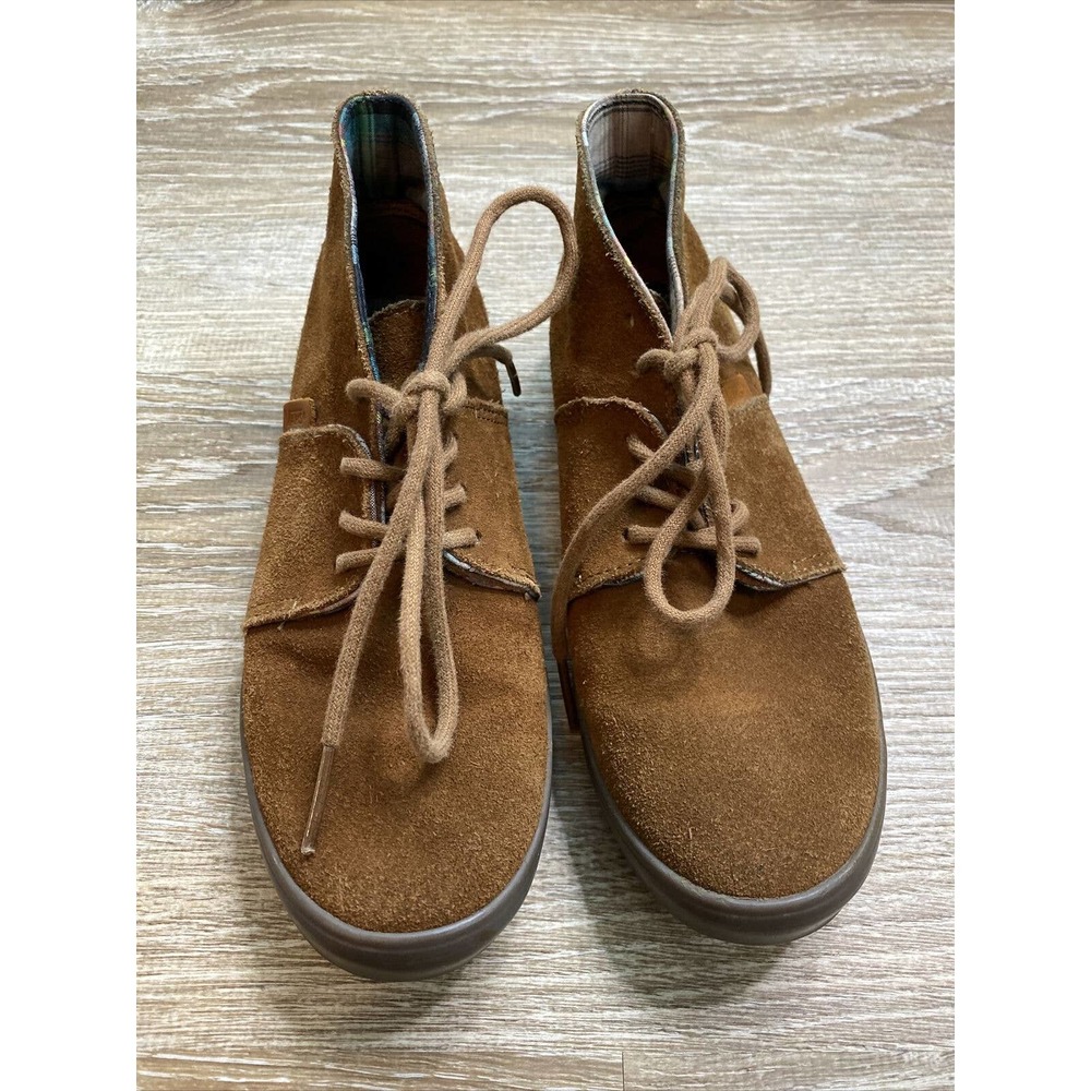 Vans Chukka boot Youth, Camel Suede Kids 2.5